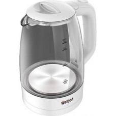 Чайник стеклянный Wellfort KEGX8008-GS 1.7л в магазинах Магнит