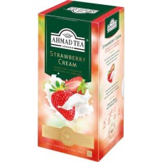 Чай черный Ahmad Tea клубника-сливки 25пак 37.5г в магазинах Магнит Чай черный Ahmad Tea клубника-сливки 25пак 37.5г в магазинах Магнит