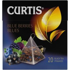 Чай черный Curtis Blue Berries Blues 20пак в магазинах Магнит