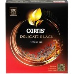 Чай черный Curtis Delicate Black 100саше 170г Чай черный Curtis Delicate Black 100саше 170г