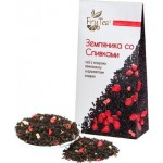 Чай черный Frutea листовой Земляника со сливками 50г