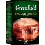 Чай черный Greenfield English Edition байховый 100г Чай черный Greenfield English Edition байховый 100г