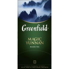 Чай черный Greenfield Magic Yunnan 25пак*50г в магазинах Магнит