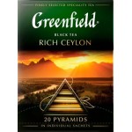 Чай черный Greenfield Rich Ceylon 20пак Чай черный Greenfield Rich Ceylon 20пак