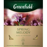 Чай черный Greenfield Spring Melody ягоды травы 100пак Чай черный Greenfield Spring Melody ягоды травы 100пак