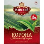Чай черный Майский Корона Российской Империи 100пак