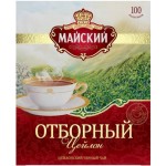 Чай черный Майский Отборный цейлонский 100пак