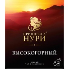 Чай черный Принцесса Нури Высокогорный 100 пак в магазинах Магнит