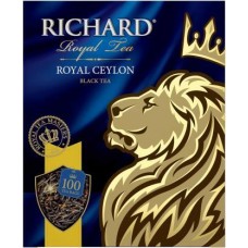 Чай черный Richard Royal Ceylon 100 пак в магазинах Магнит Чай черный Richard Royal Ceylon 100 пак в магазинах Магнит