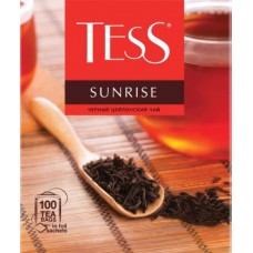 Чай черный Tess Sunrise 100пак 180г в магазинах Магнит
