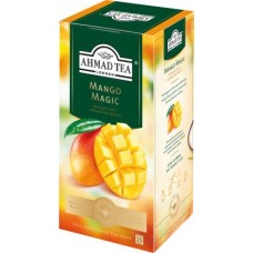 Чай чёрный Ahmad Tea Mango Magic с ароматом манго 25пак в магазинах Магнит Чай чёрный Ahmad Tea Mango Magic с ароматом манго 25пак в магазинах Магнит