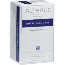 Чай чёрный Althaus Royal/Earl Grey Classic с бергамотом 20пак в магазинах Магнит