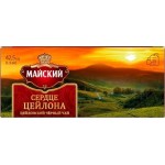 Чай чёрный Майский классический Сердце Цейлона 25пак
