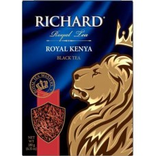 Чай чёрный Richard Royal Kenya листовой 180г в магазинах Магнит