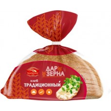 Хлеб Черемушки КБК Дар зерна Традиционный нарезка 350г в магазинах Магнит
