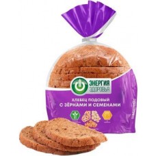 Хлебец Хлебный Дом Подовый с зернами и семенами 300г в магазинах Магнит