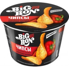 Чипсы Big Bon картофельные Копченая паприка 70г в магазинах Магнит