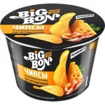 Чипсы Big Bon картофельные Сыр с хрустящим беконом 70г
