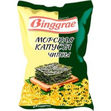 Чипсы Binggrae со вкусом морской капусты 40г в магазинах Магнит