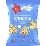 Чипсы Happy Crisp кукурузно-рисовые сметана лук 50г
