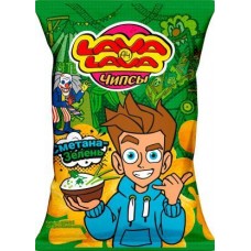 Чипсы Lava Lava картофельные со вкусом Сметана и зелень 50г в магазинах Магнит