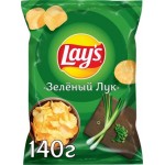 Чипсы Lays Молодой зеленый лук 140г