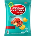 Чипсы Русская картошка картофель со вкусом камчатский краб 200г