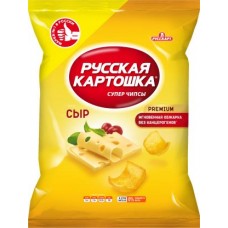 Чипсы Русская картошка картофельные Сыр 140г в магазинах Магнит