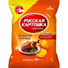 Чипсы Русская Картошка Жареная курица 80г в магазинах Магнит