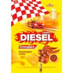 Чипсы Turbo Diesel куриные крылышки гриль 75г
