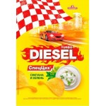 Чипсы Turbo Diesel Сметана и зелень 75г