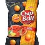 Кукурузные шарики Сыр Ball Краб 140г