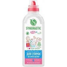 Гель для стирки Synergetic для детского белья гипоаллергенный 1л в магазинах Магнит