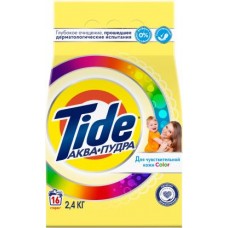 Стиральный порошок Tide Color Детский гипоаллергенный 2.4кг в магазинах Магнит