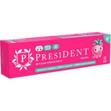 Зубная паста President детская 6+ Жвачка RDA50 43г в магазинах Магнит