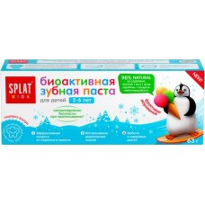 Зубная паста Splat Kids Биоактивная Фруктовое мороженое детская 50мл в магазинах Магнит