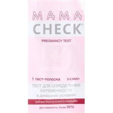Тест для беременных Mama Check 1шт в магазинах Магнит