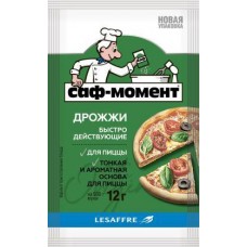 Дрожжи САФ-Момент быстродействующие для пиццы 12г в магазинах Магнит