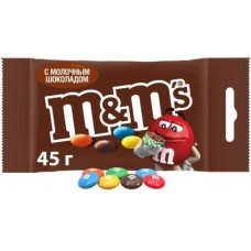 Конфеты M&M’s драже c молочным шоколадом 45г в магазинах Магнит