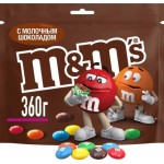 Драже M&Ms c молочным шоколадом 360г