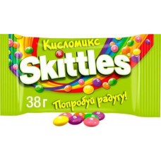 Драже Skittles Кисломикс 38г в магазинах Магнит