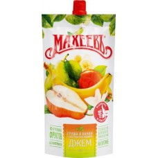 Джем Махеевъ Груша-Банан с экстрактом Ванили 300г в магазинах Магнит