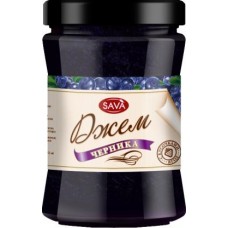 Джем Сава Черничный 300г в магазинах Магнит