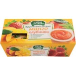 Фруктовый десерт Манго-клубника 2шт*100г