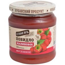 Повидло Стоевъ малиновое 500г в магазинах Магнит