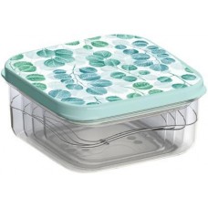 Комплект контейнеров 300мл 450мл 650мл 1л Бытпласт 4шт в магазинах Магнит