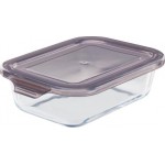 Контейнер TalleR стеклянная крышка пластик 640мл