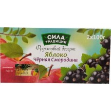Фруктовый десерт Яблоко-Черная Смородина 200г 2шт в магазинах Магнит