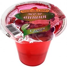 Желе Аппетиссимо Вишня 150г в магазинах Магнит