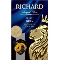 Чай черный Richard Lord Grey бергамот и цитрус 90г в магазинах Магнит
